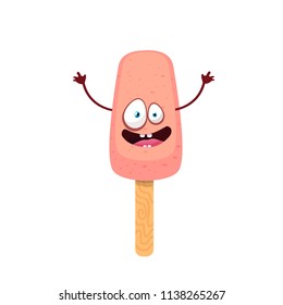 ice cream, vector illustration