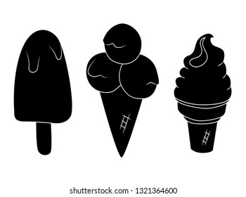 
ice cream vector illustration