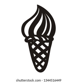 Ice cream. Vector illustration