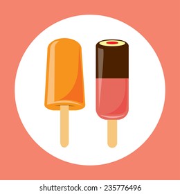 ice cream vector illustration