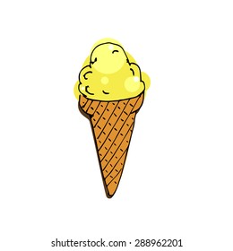 Ice cream vector illustration 