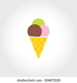 ice cream vector illustration