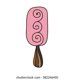 Ice cream vector illustration