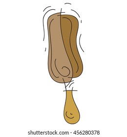 Ice cream. Vector illustration.