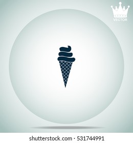 Ice cream  vector illustration.