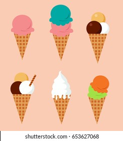 Ice Cream vector illustration
