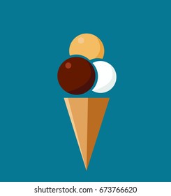 Ice Cream vector illustration