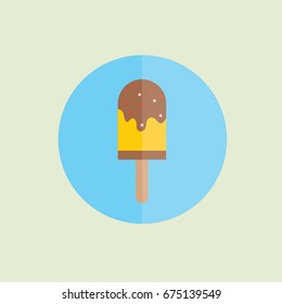 Ice cream vector illustration.