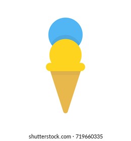 Ice Cream. Vector illustration.