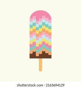 Ice cream vector illustration design white background