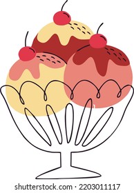 Ice Cream vector illustration design