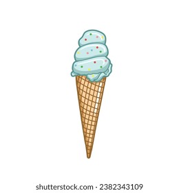 Ice Cream Vector Illustration for Design