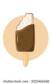 Ice cream vector illustration hand drawing 