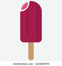 Ice cream vector illustration and icon