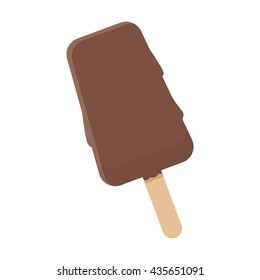 Ice cream vector illustration icon in cartoon design