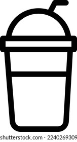 ice cream  Vector illustration on a transparent background. Premium quality symmbols. Thin line vector icons for concept and graphic design. 
