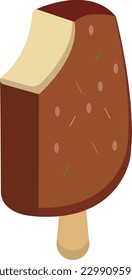ice cream Vector illustration on a transparent background. Premium quality symbols. Flat icons for concept and graphic design.