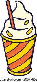 ice cream vector illustration simple