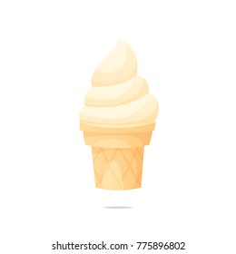 Ice cream vector isolated