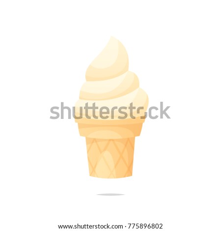 ice cream vector isolated
