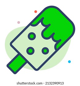 ice cream vector Line Icon. Simple Creative vector Line Icon