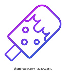 ice cream vector Line Icon. Simple Creative vector Line Icon