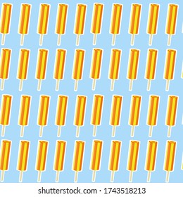 
ice cream vector seamless pattern. wrapping paper, textile, print, decorative element