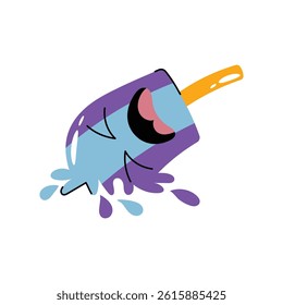 Ice cream vector Sticker. Eps 10 file