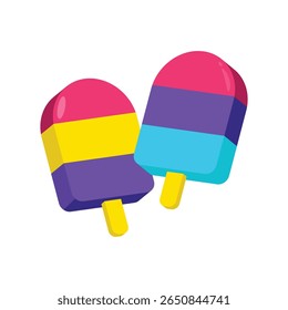 Ice Cream Vector style icon. Eps 10 file