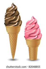 Ice cream with waffle eps8