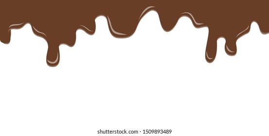 Ice Cream Waffle Wafer Background Chocolate Stock Vector (Royalty Free ...