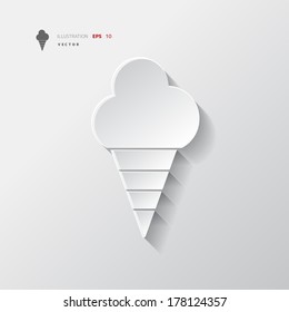 Ice cream web icon