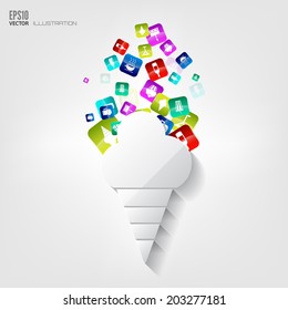 Ice cream web icon