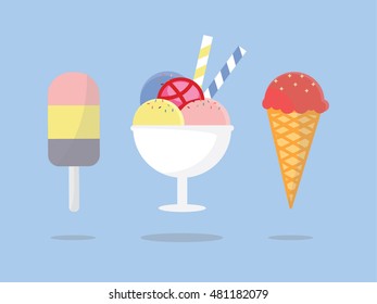 ice creams concept