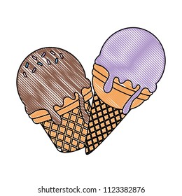 Ice creams design
