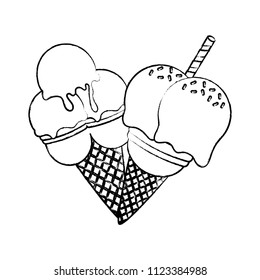 Ice creams design