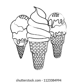 Ice creams design
