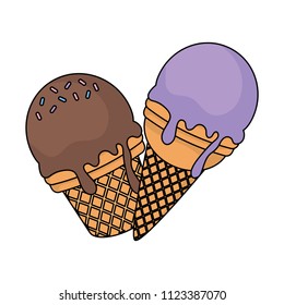 Ice creams design