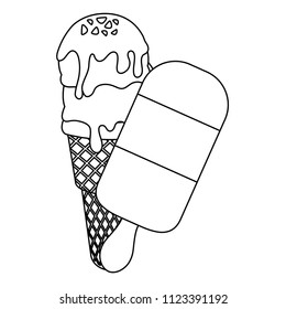Ice creams design