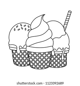 Ice creams design