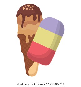 Ice creams design