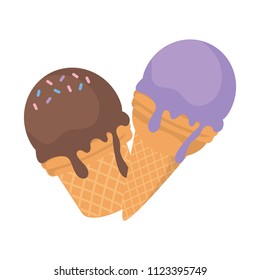 Ice creams design