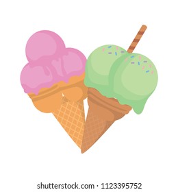 Ice creams design