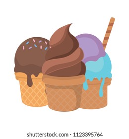 Ice creams design