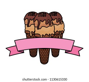 Ice creams design