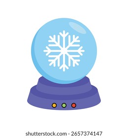 Cristal de gelo Flat Vetor Ícone Eps 10 Arquivos