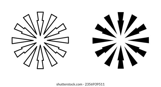 Ice Crystal icon vector illustration design