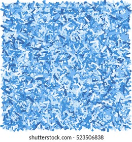 Ice crystal on white background. Snow abstract particles. Vector illustration,eps 10.