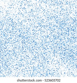 Ice crystal  on white background. Snow abstract particles. Vector illustration,eps 10.