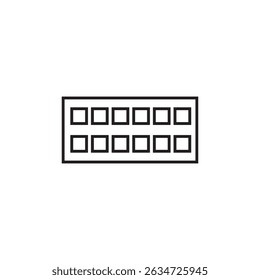 ice cube icon illustration element design